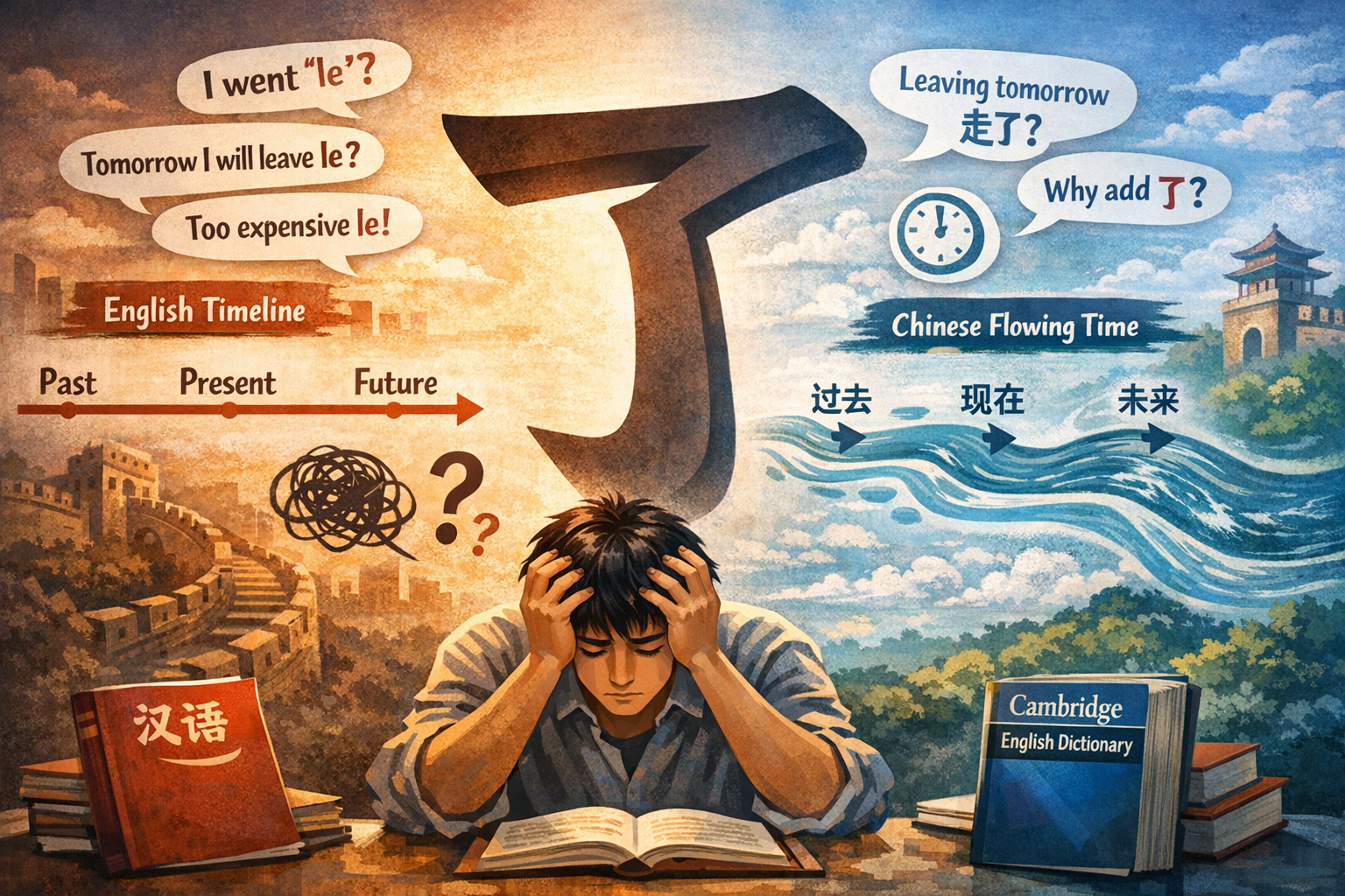 chinese grammar le particle guide